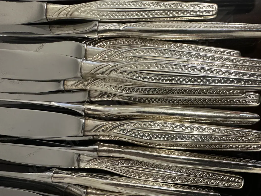 Large Selection Of Vintage Grosvenor 'Flamenco' Flatware  Image 1++