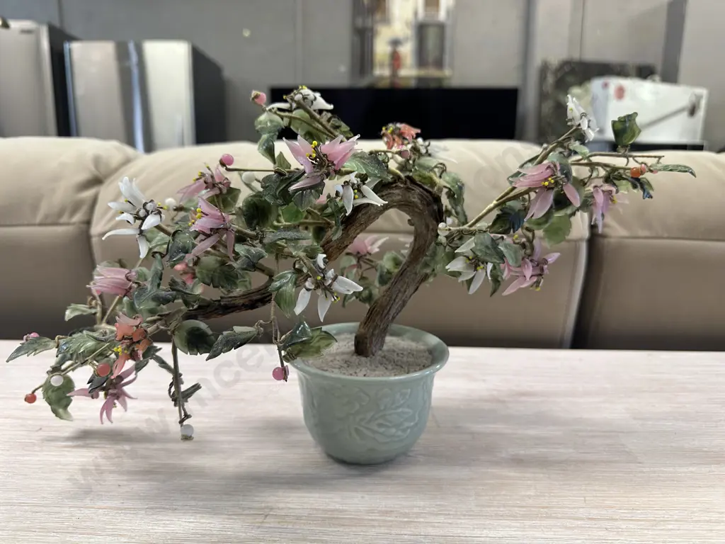 Vintage Bonsai Tree H24,W43cm. Image 1++