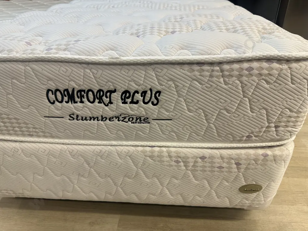 SlumberZone Comfort Plus King Single Sized Mattress & Base Image 1++