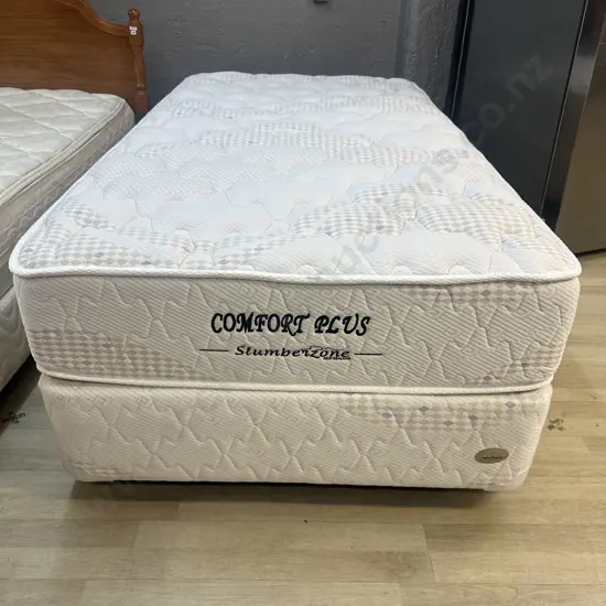 SlumberZone Comfort Plus King Single Sized Mattress & Base