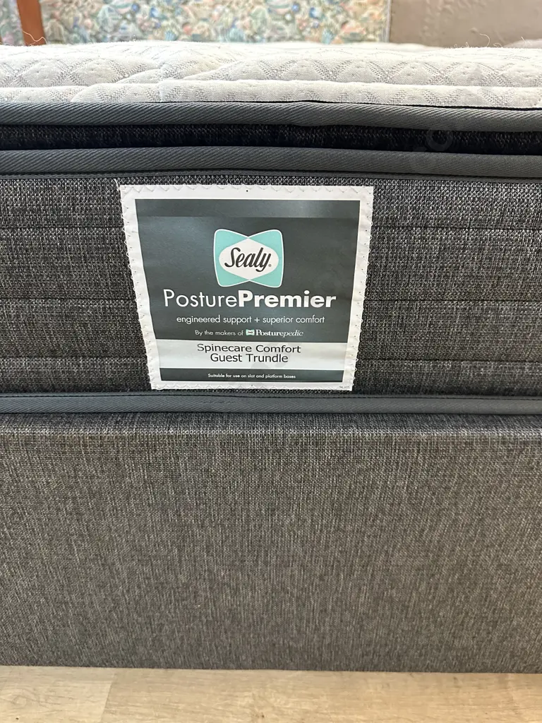 Trundler Bed - Sealy PosturePremier SpineCare Comfort Guest Trundle Image 1++