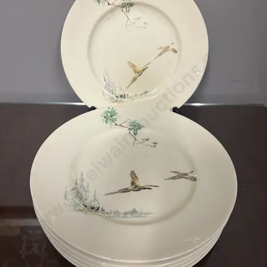 Vintage Royal Doulton 'The Coppice' Large Plates x10 #D5803 