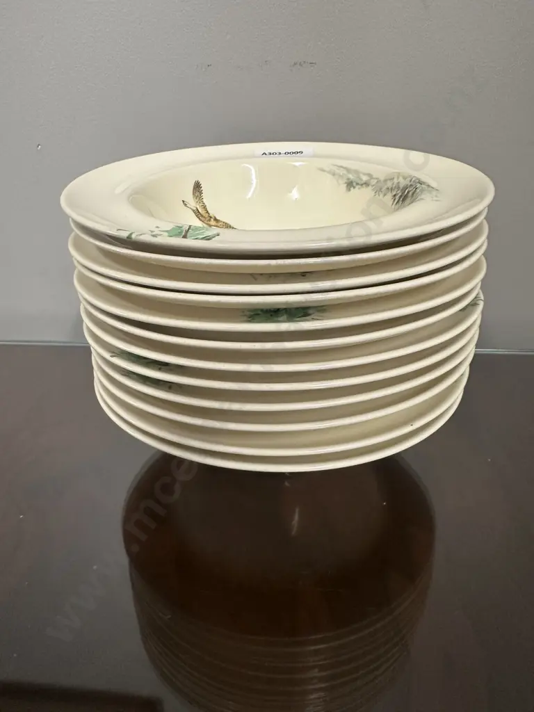 Vintage Royal Doulton 'The Coppice' Desert Bowls x12 #D5803 Image 1++