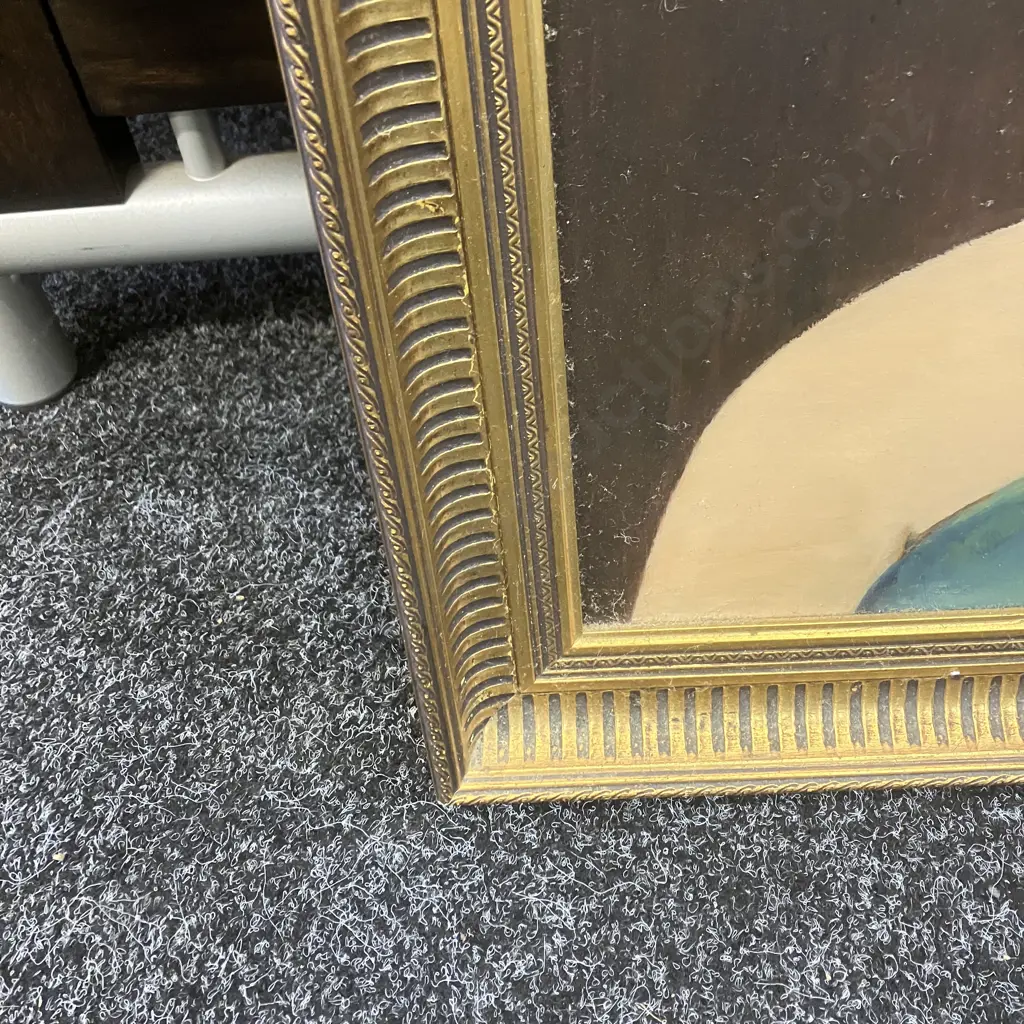Vintage Female Portrait, Framed. 64 x 52cm Image 1++