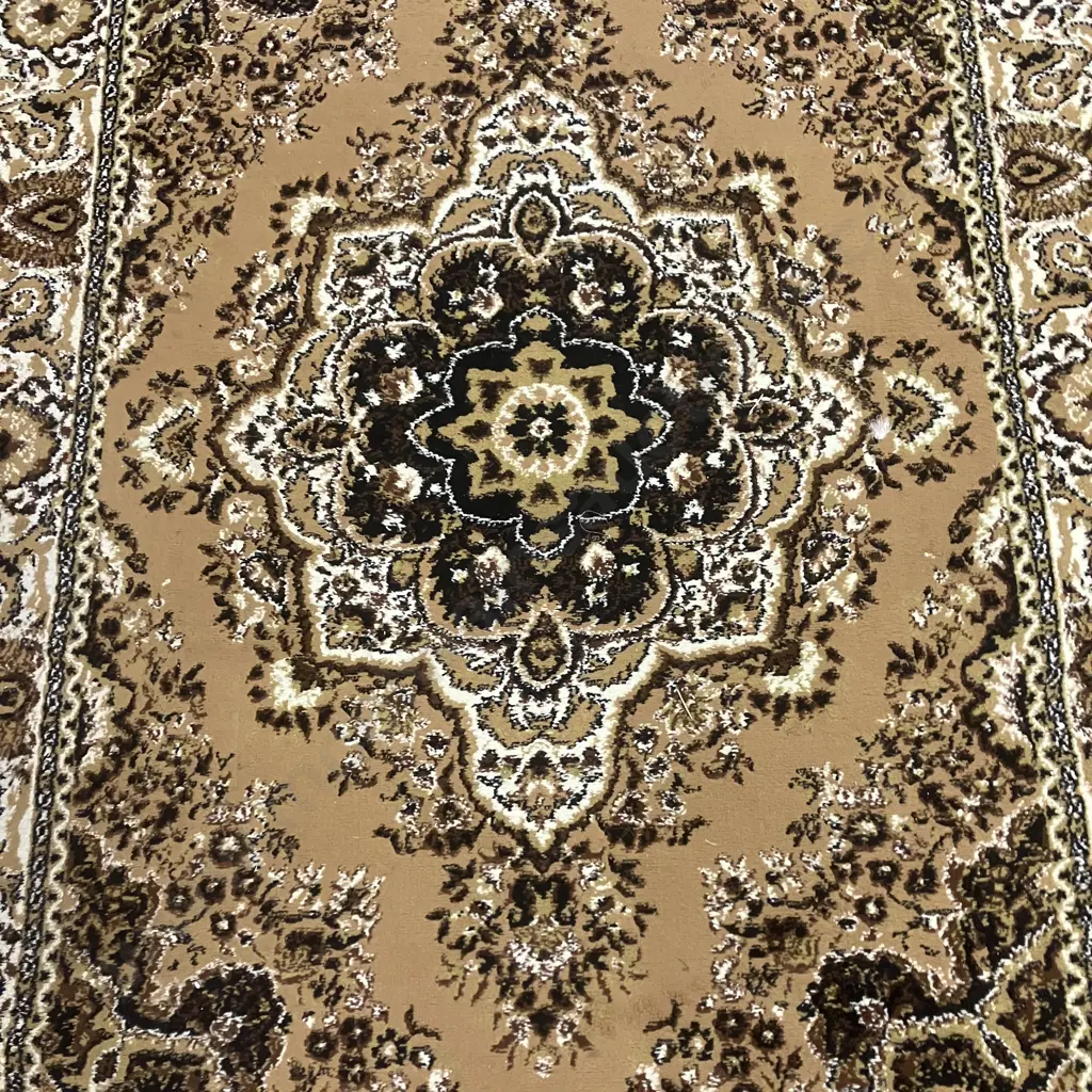 Mona Berber Brown & Cream Toned Floor Rug. 160 x 230cm Image 1++