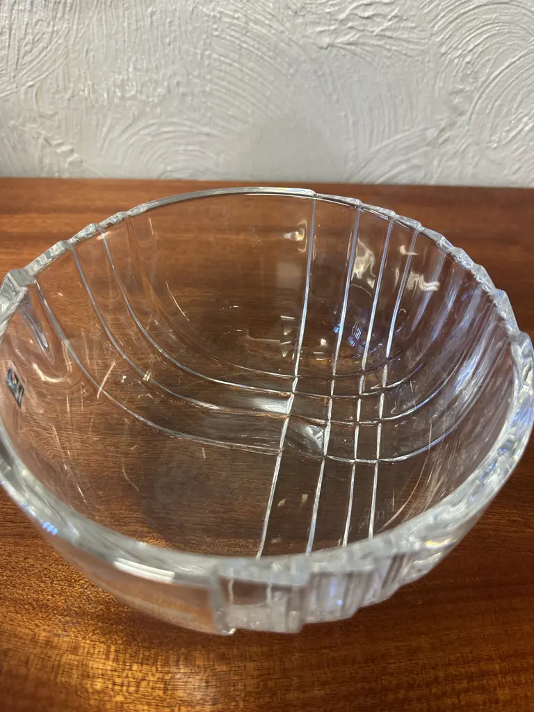 Nacht Marc Aurel Glass Bowl H10,Dia18cm. Image 1++