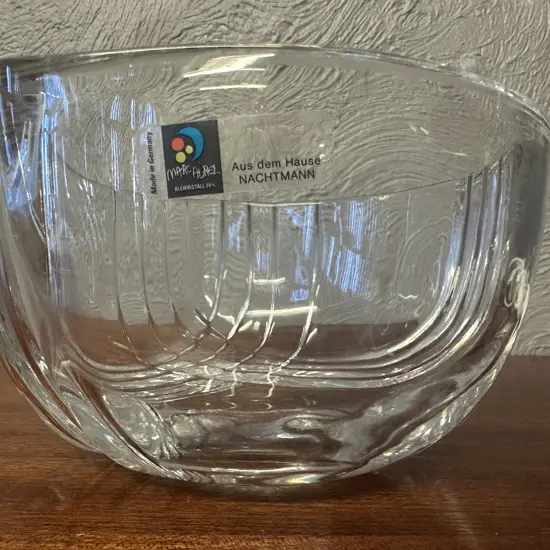 Nacht Marc Aurel Glass Bowl H10,Dia18cm.