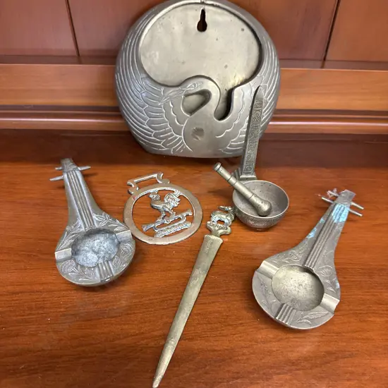 Assorted Brass Ware Items