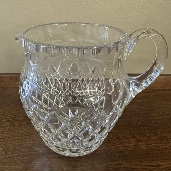 Crystal Drinks Jug H16cm