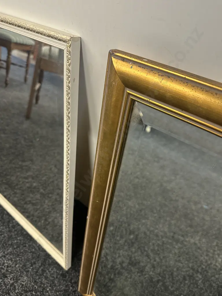 Vintage Mirrors Gilt Detail H62cm. Image 1++
