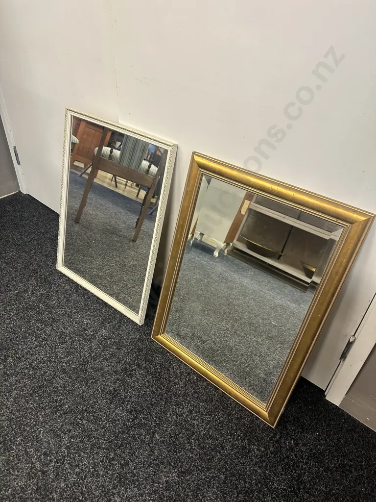 Vintage Mirrors Gilt Detail H62cm. Image 1++