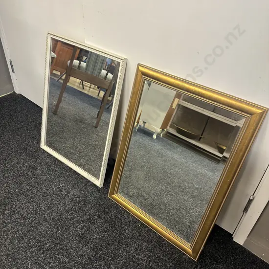 Vintage Mirrors Gilt Detail H62cm.