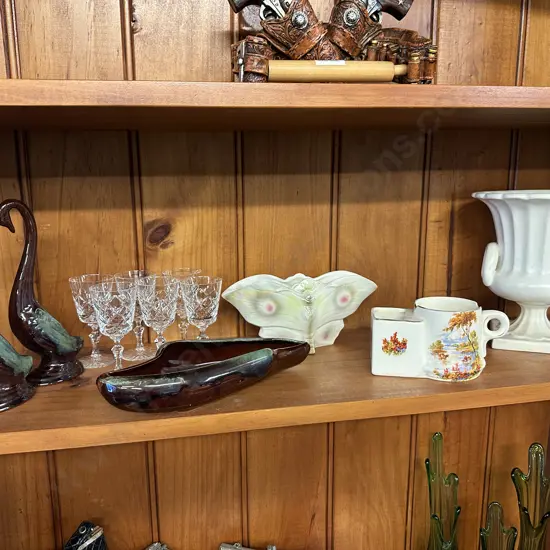 Collection Of Vintage China & Crystal Items