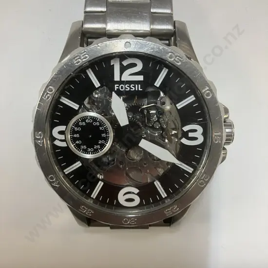 Men's Fossil Nate Automatic Stainless Steel Watch ME3129