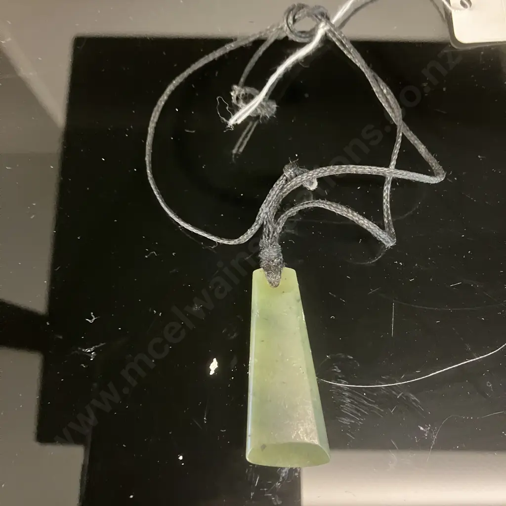 Greenstone Pendant. 4cm Image 1++