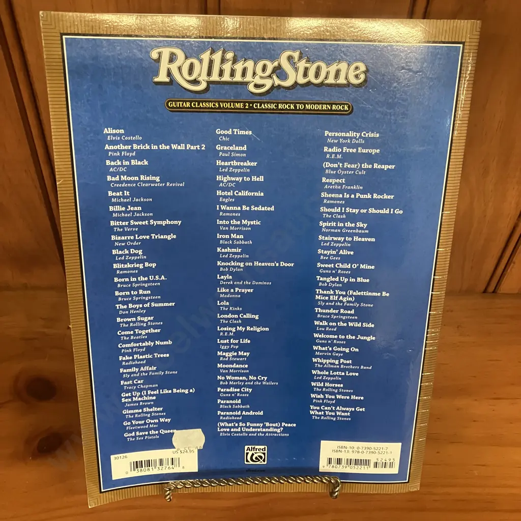 Rolling Stone Guitar Classics, Volume 2 by Alfred Music - Paperback, 2008, Image 1++