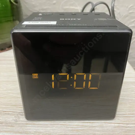 Sony ICF-C1 Alarm Clock Radio LED Black