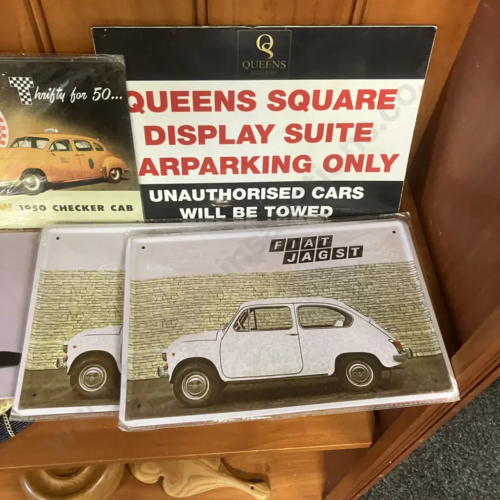 Assorted Tin Signs Image 1++