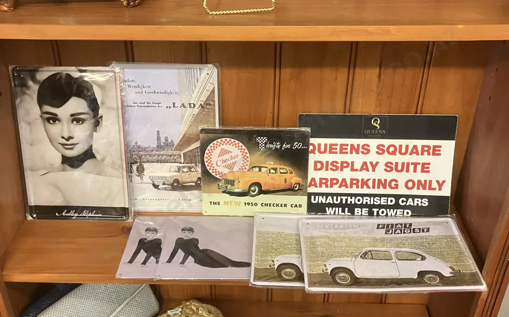 Assorted Tin Signs Image 1++