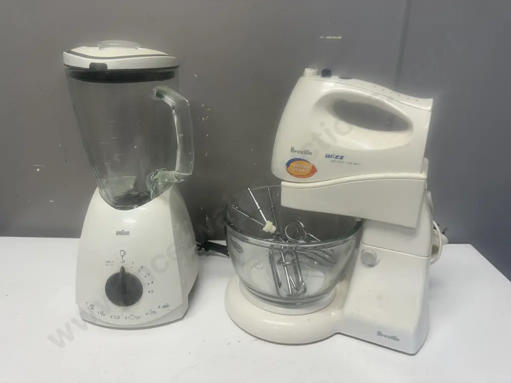 Braun Blender & Breville Wizz Mix Plus - 320watt Image 1++