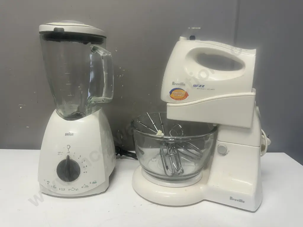 Braun Blender & Breville Wizz Mix Plus - 320watt Image 1++