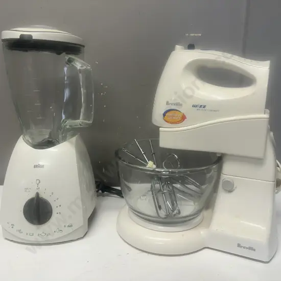 Braun Blender & Breville Wizz Mix Plus - 320watt