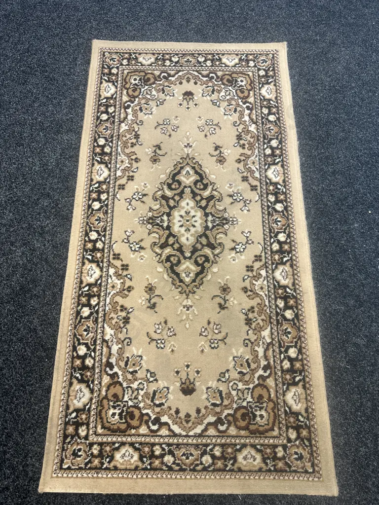 Samira Floor Rug Brown Tones 77x150cm. Image 1++