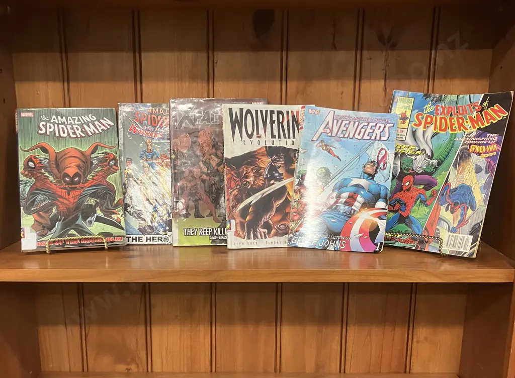 Selection Of Marvel Comics & TPBs Image 1++