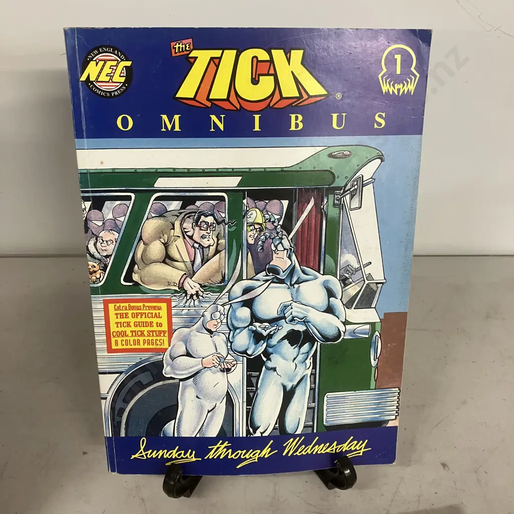 The Tick Omnibus & Comics, Marvel Comics Incl Fantastic Four Epic Collection & Nemesis The Warlock Comics Image 1++