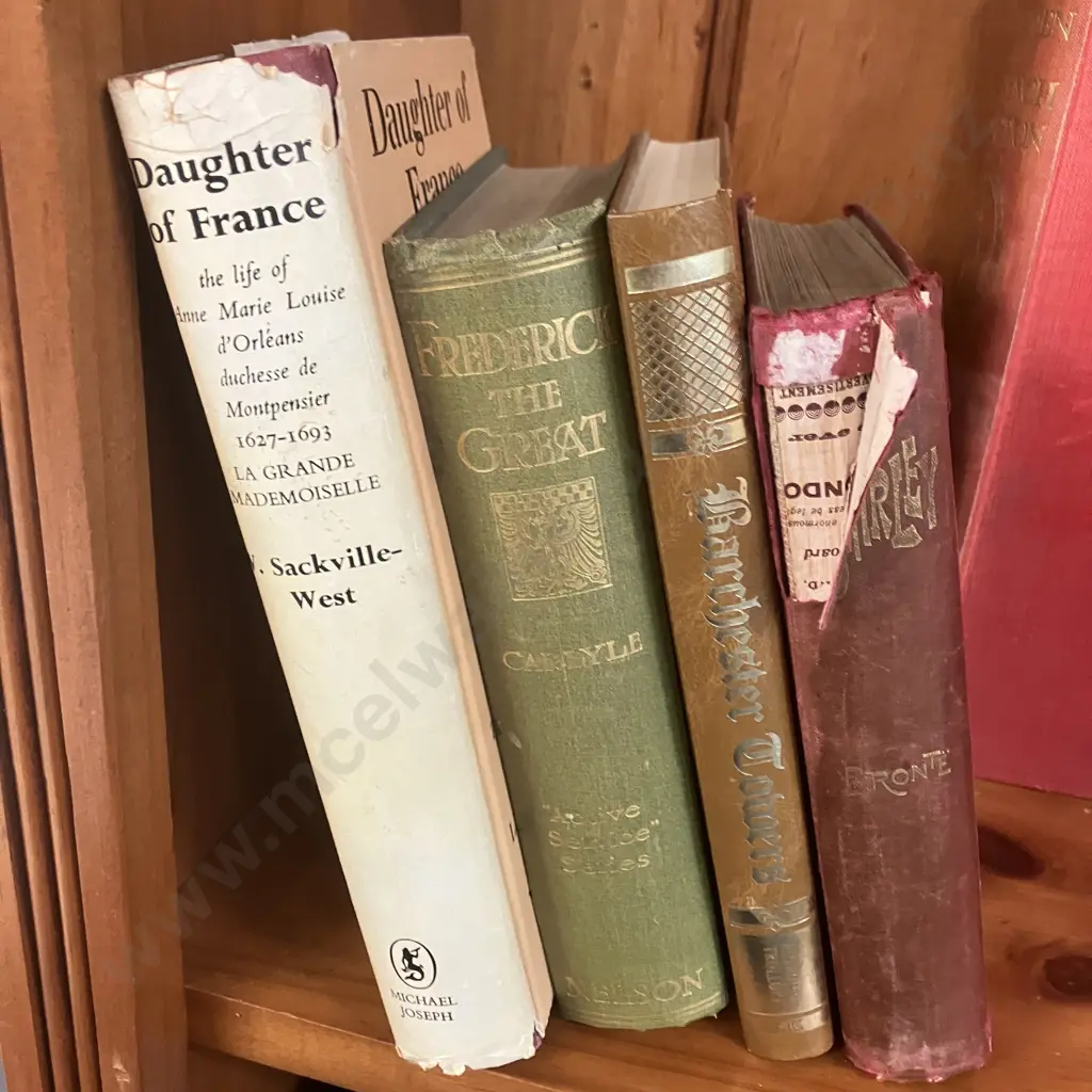 The Miscellaneous Works Of Oliver Goldsmith 1899, Shirley By Charlotte Bronte 1898, Wanganella By Peter Plowman Etc Image 1++