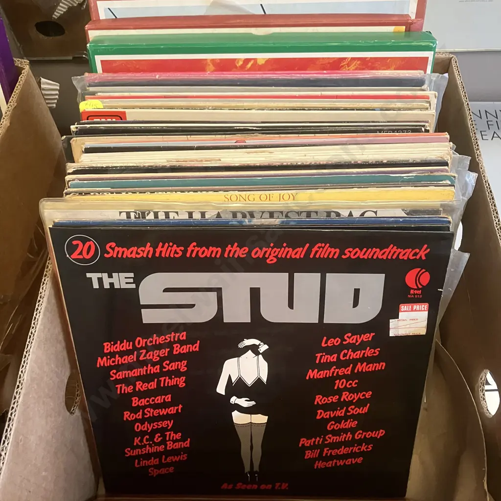Box Lot Assorted LPs Image 1++