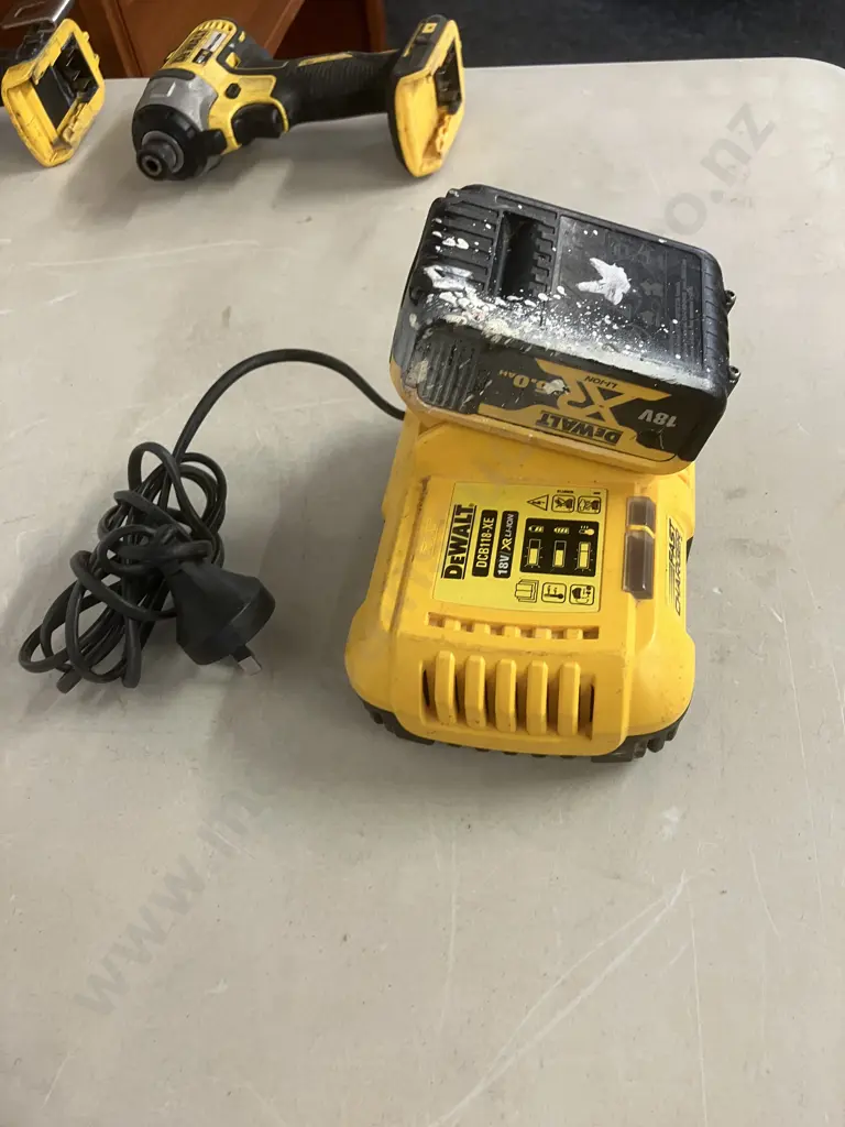 Dewalt DCB118-XE Fast Charger With DeWalt 5.0Ah Battery Image 1++