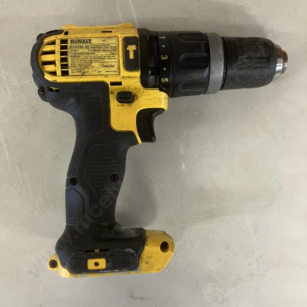Dewalt DCD785-XE 18V 13mm Cordless Hammer Drill / Drill Driver Skin Image 1++