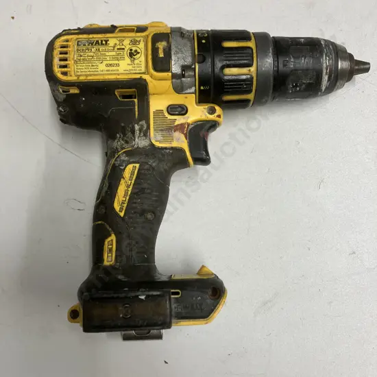 DeWalt 18V Cordless 13mm Drill Driver Skin Only, Model DCD795-XE