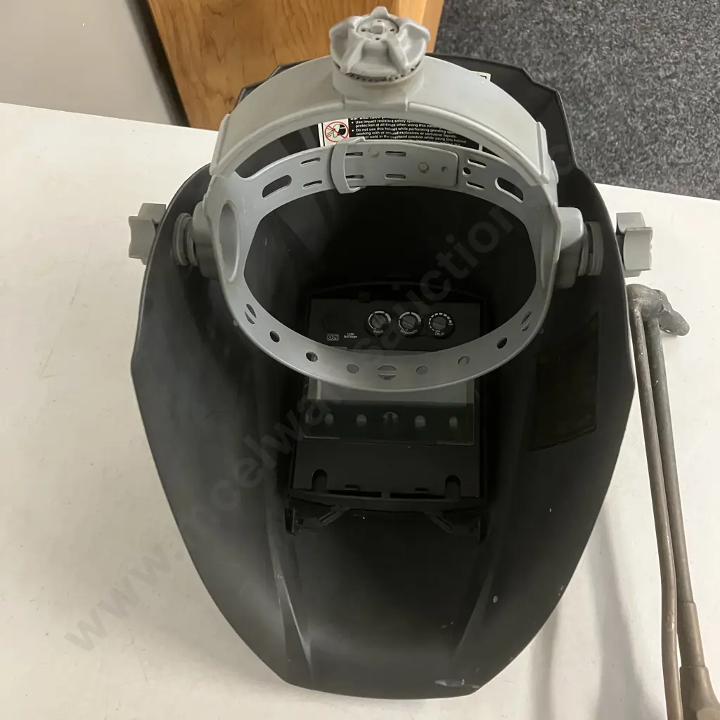 OTOS Ace Big Window Auto Darkening Welding Helmet, Instructions, Spares & "The Minor" Cutting Torch Image 1++