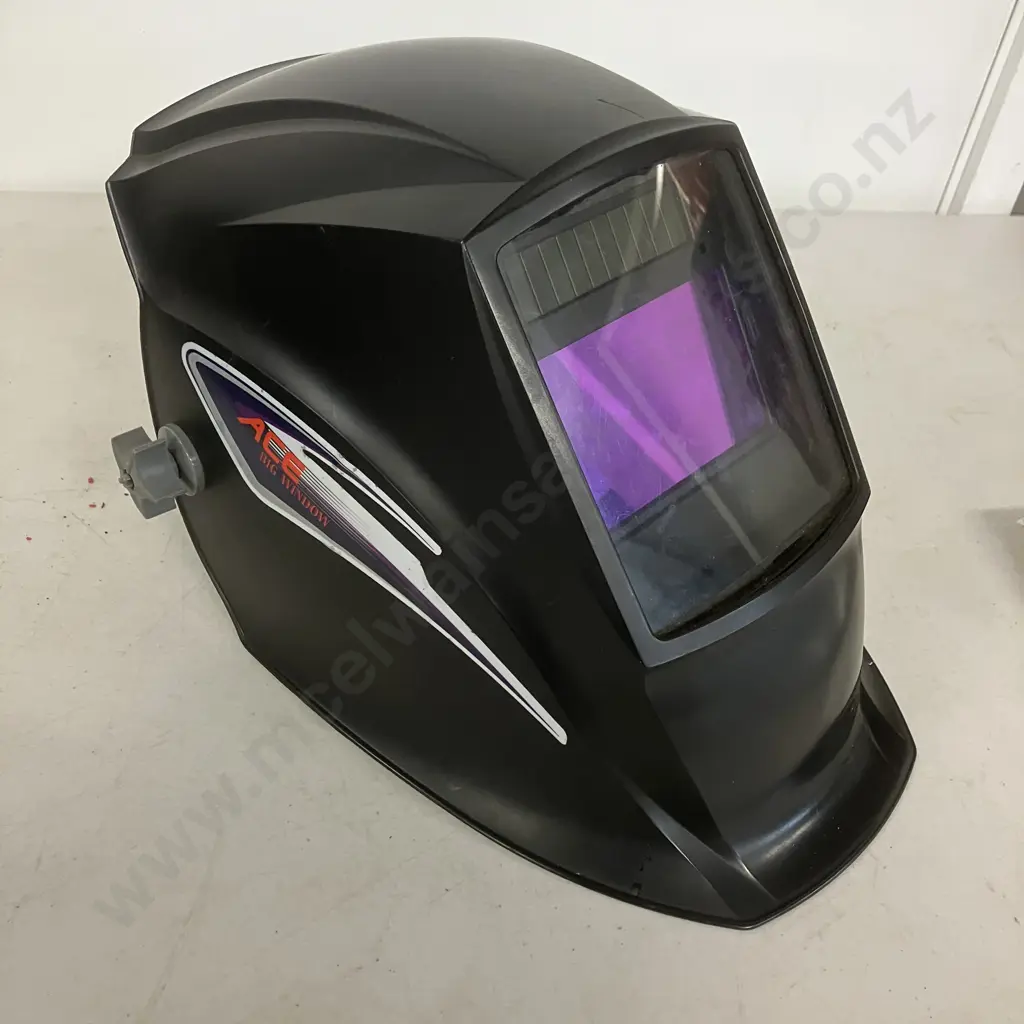 OTOS Ace Big Window Auto Darkening Welding Helmet, Instructions, Spares & "The Minor" Cutting Torch Image 1++