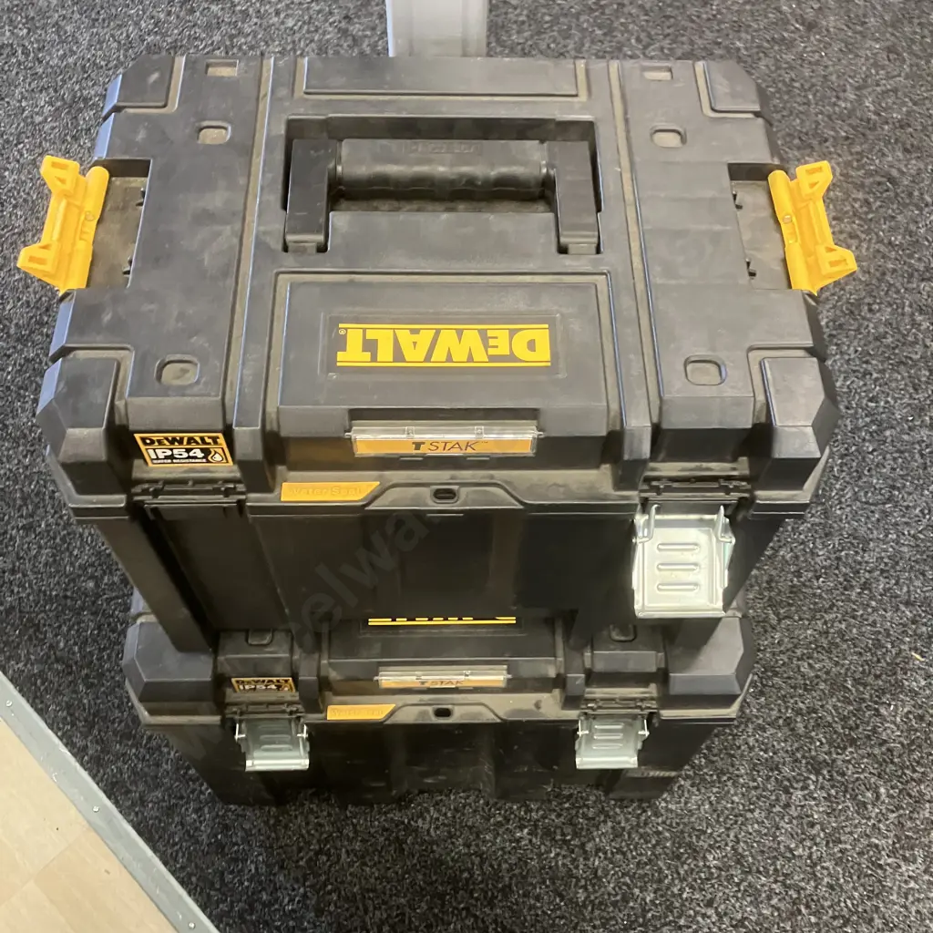DeWalt TSTAK 3-In-1 Tower - Stackable Storage Tool Box System Image 1++