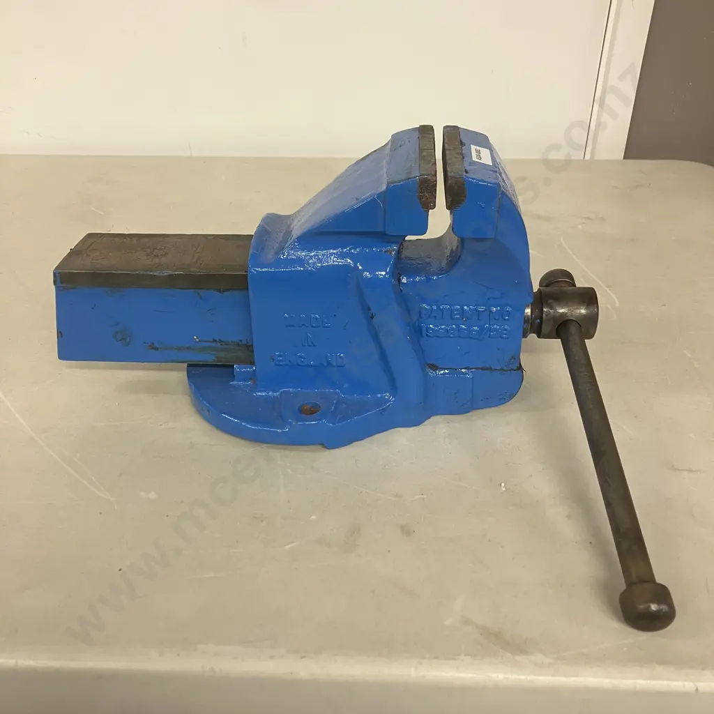 Record No 3 Workshop Vice Made In England, Patent No 196858/28 Image 1++