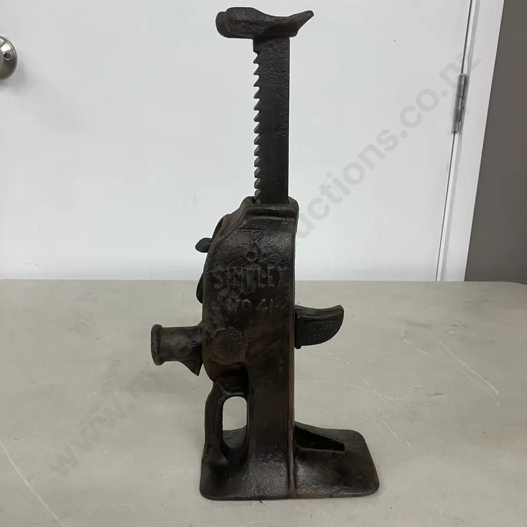 Vintage Simplex No. 41 TKO Railroad Jack 1.1/2 Tons - Templeton Kenly & Co Chicago Image 1++