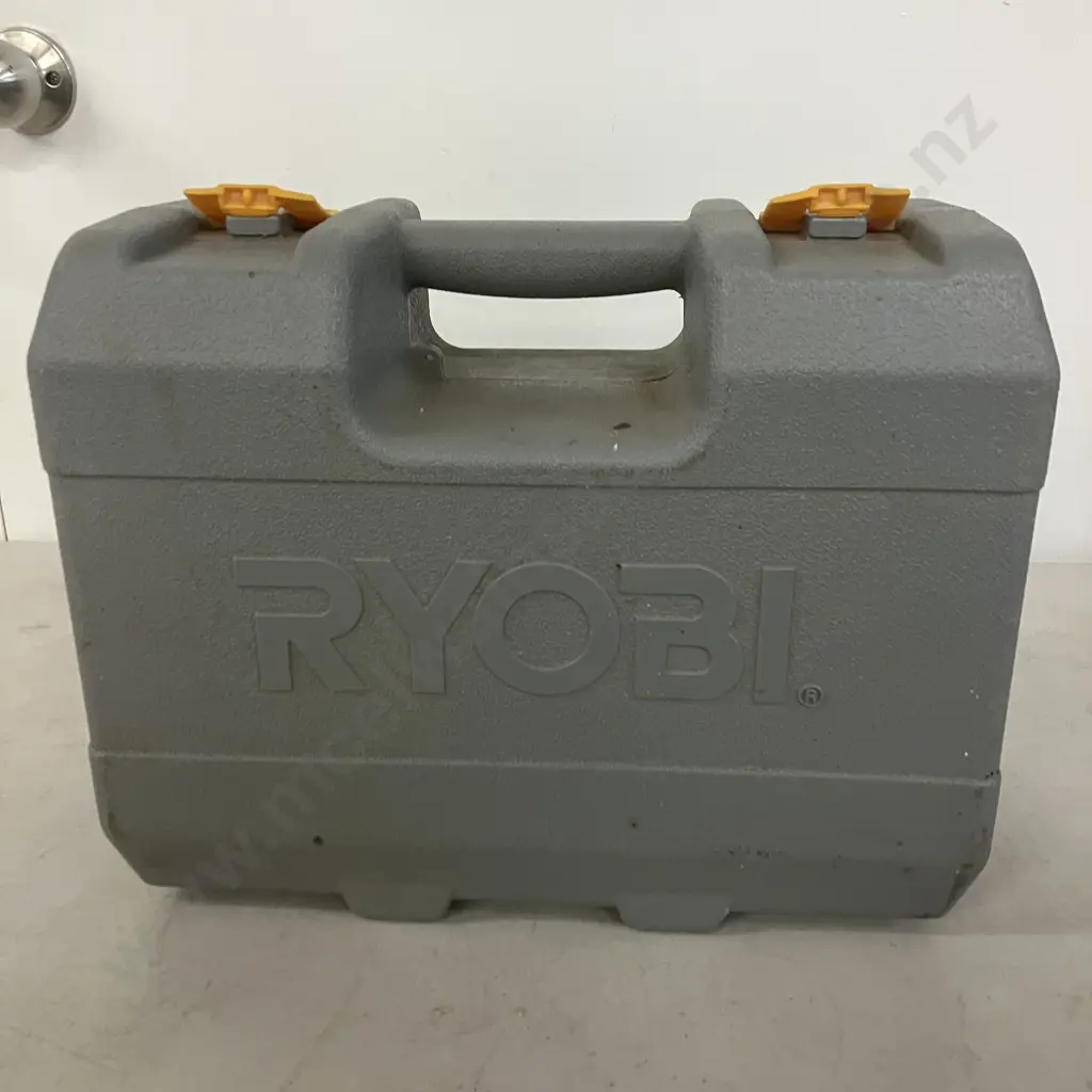 Ryobi Random Orbital Sander ERO400VK In Moulded Case & Ryobi EJS500LL Jigsaw With Blades Image 1++