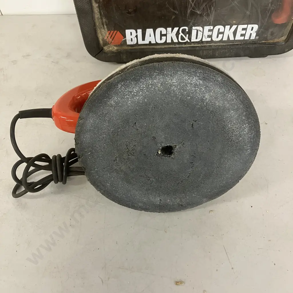Black & Decker 600W Hammer Drill In Case KD600-XE & Haakon 110W Buffer Polisher Image 1++