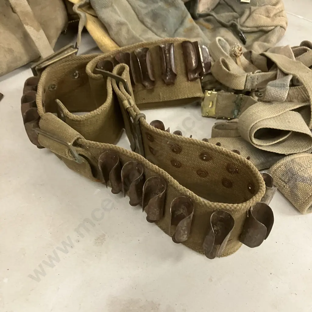 Webbing Cartridge Belt, Bags, Straps Etc Image 1++
