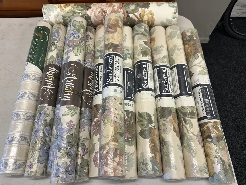 Vintage Wallpaper Including Sanderson, Artistry Etc Image 1++