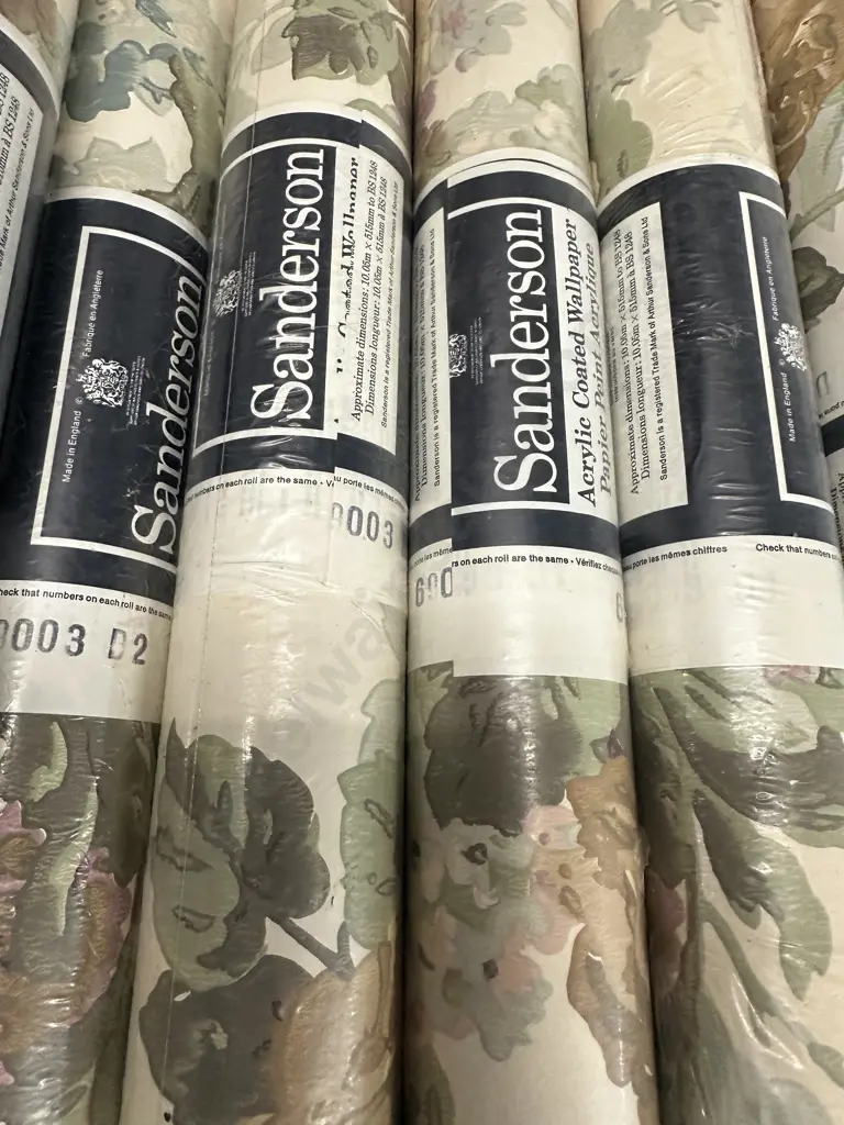 Vintage Wallpaper Including Sanderson, Artistry Etc Image 1++