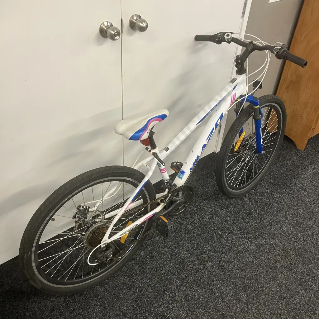 Milazo Cosmos Ladies Bike, Blue & White Colours Image 1++