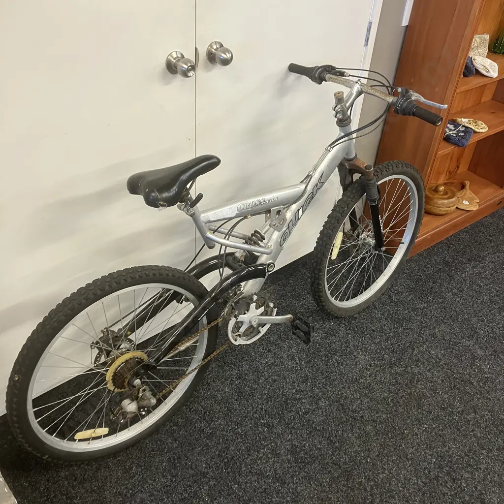 Silver Colour Quick Cross Country Bike Image 1++