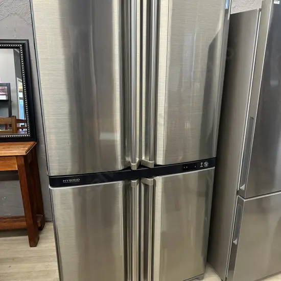 Sharp French Door Fridge Freezer Hybrid Cooling System Model SJ-F624ST
