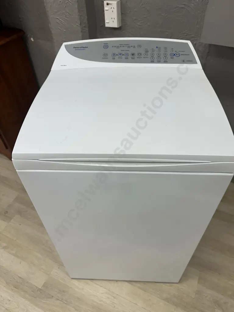 Fisher & Paykel WashSmart 5.5Kg Top Loader Washing Machine Model WA55T56GW1, #RPG484630 Image 1++
