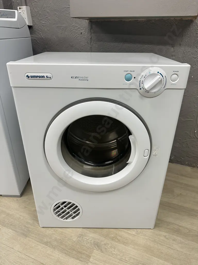 Simpson 5Kg Ezi Loader Auto Sensing Dryer Image 1++