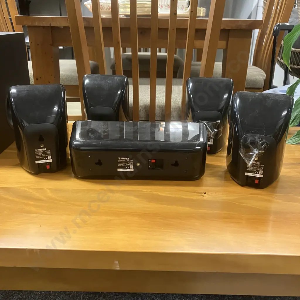 Yamaha YHT-196 Home Theater - Manuals, Cables, Remote Control Image 1++